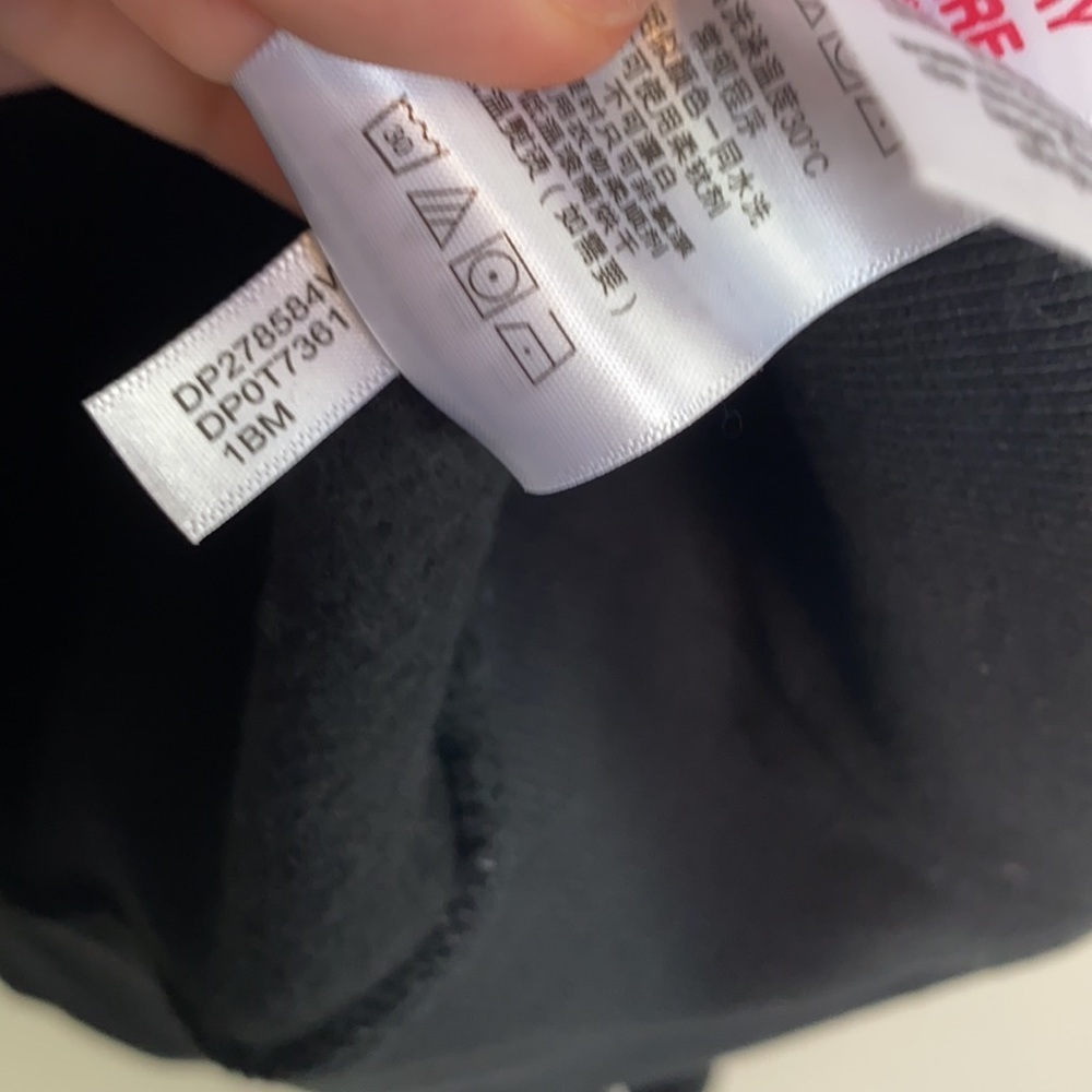 NWT DKNY Sport Cotton Logo Cropped Hoodie Size L - Picture 11 of 15